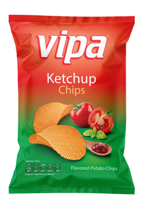 Wavy Ketchup Chips